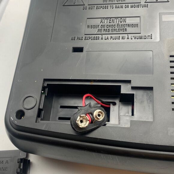 Vintage General Electric AM/FM Stereo Alarm Clock Radio 7-4664A System, Tested a - Picture 4 of 4